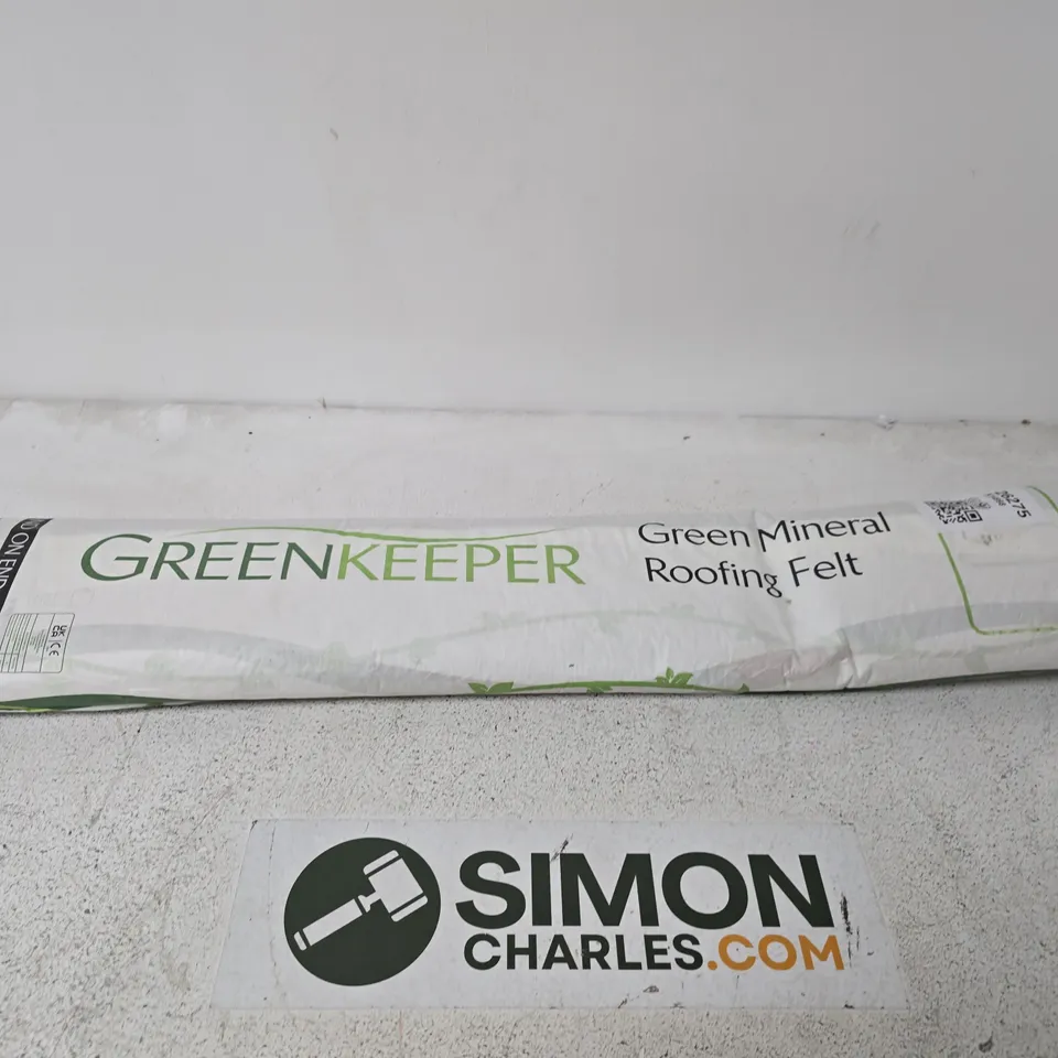 GREENKEEPER GREEN MINERAL ROOFING FELT ROLL
