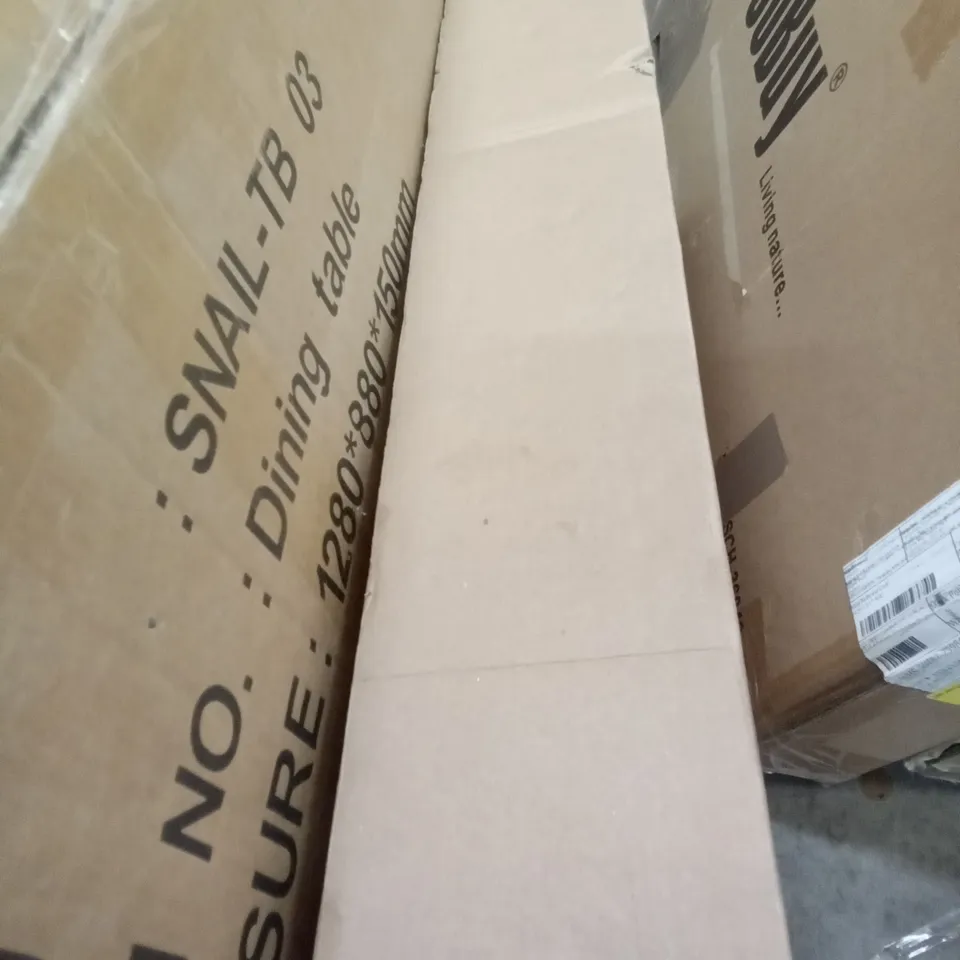 BOXED LOCHLAN BEDSIDE TABLE - UNSPECIFIED COLOUR