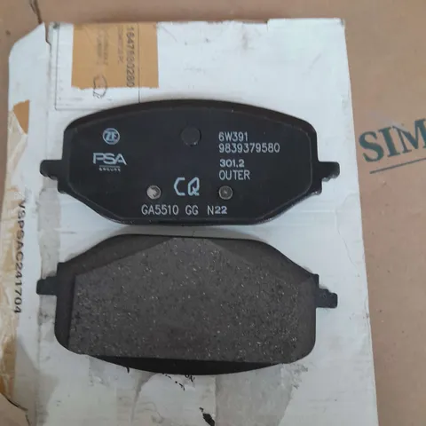 PSA GROUP BRAKE PADS 