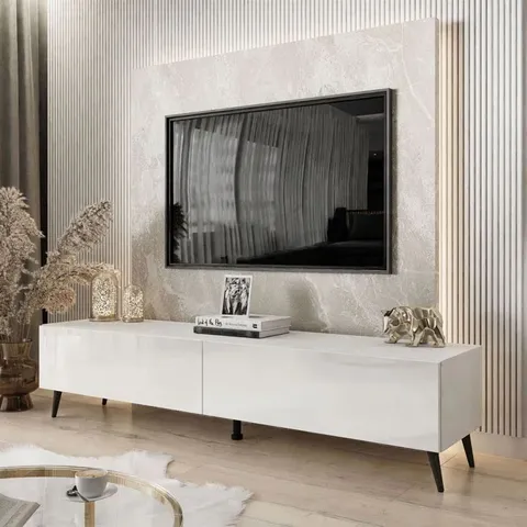 BOXED GENOA TV STAND FOR TVS UP TO 75 INCH ( 2 BOXES)