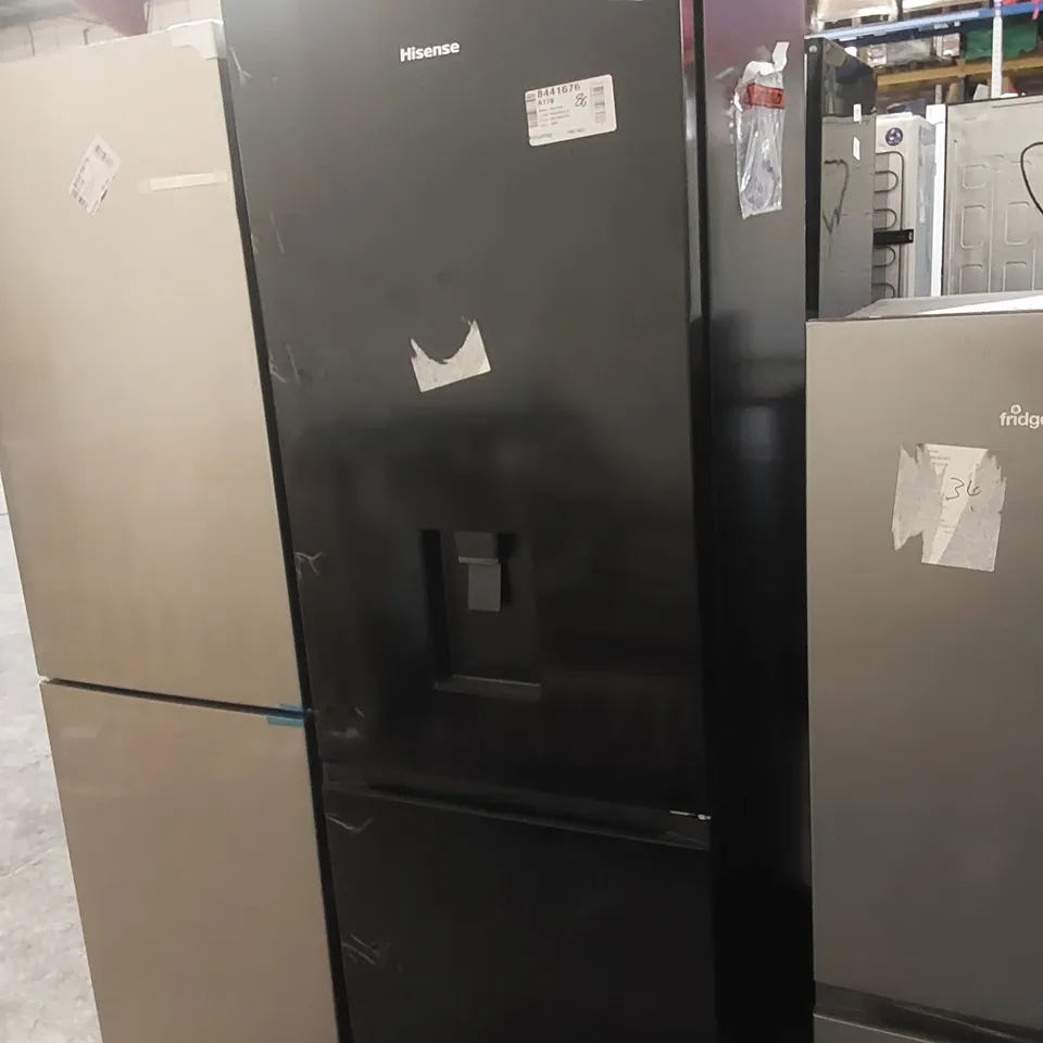 HISENSE RB390N4WB1 FREESTANDING 60/40 FRIDGE FREEZER - UNPROCESSED RAW RETURN