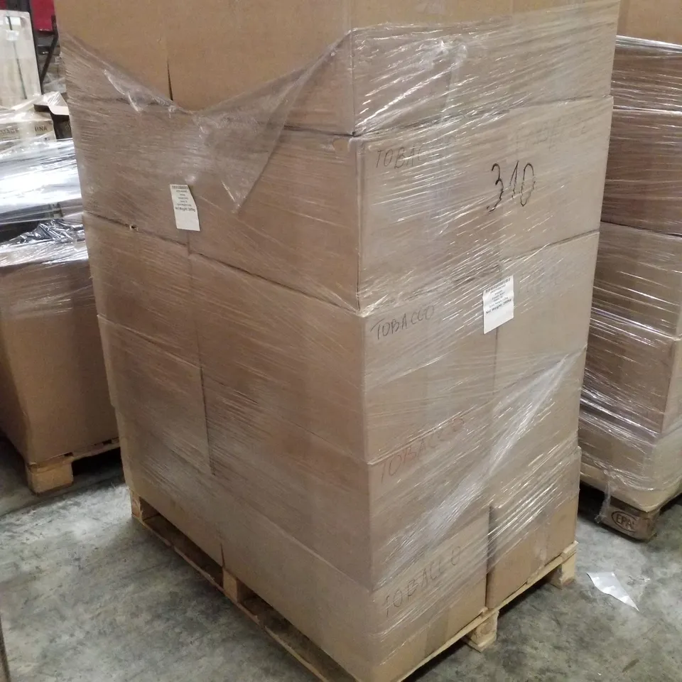 PALLET CONTAINING ASSORTED E-CIGARETTE & SMOKING PRODUCTS 