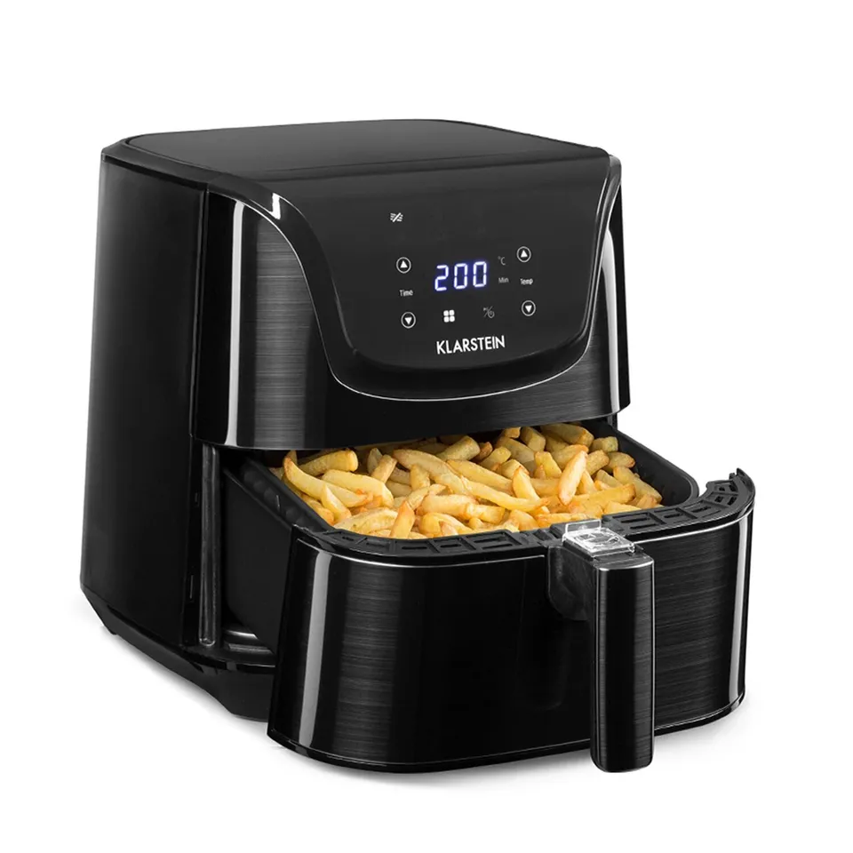 BOXED KLARSTEIN HOT AIR FRYER 5.4L 1700W BLACK