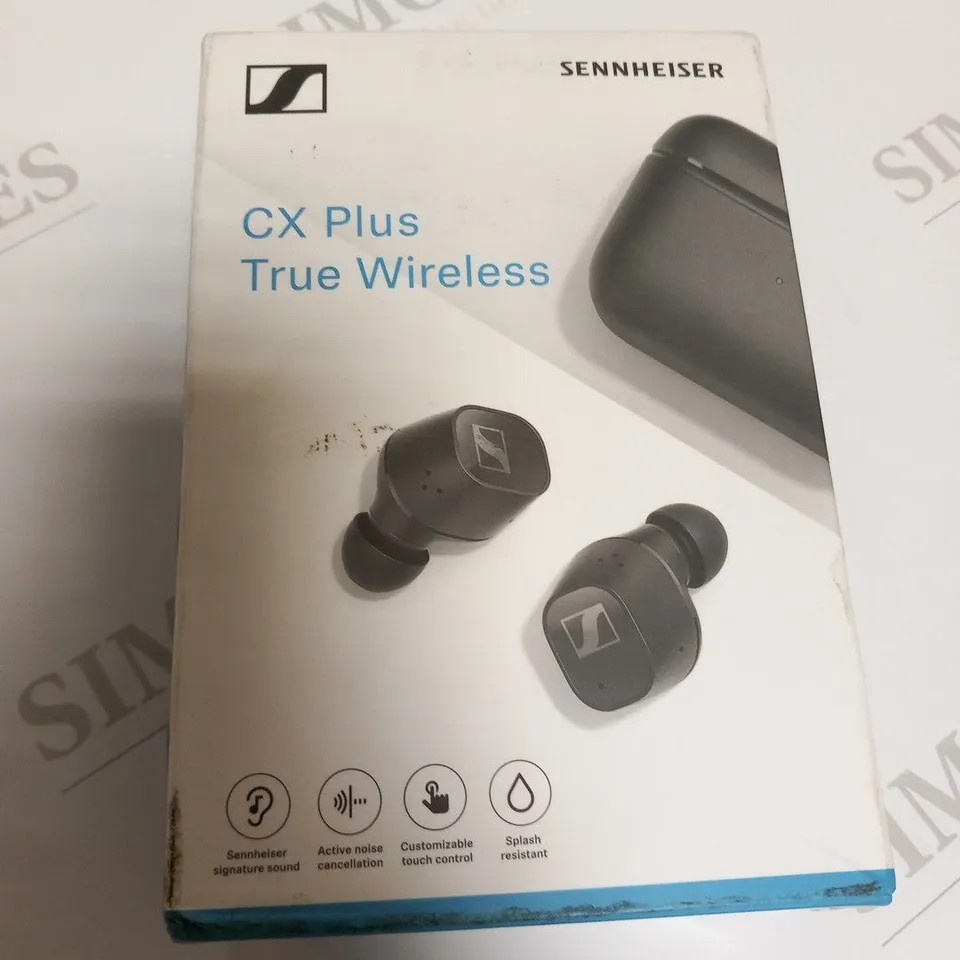 BOXED SENNHEISER CX PLUS TRUE WIRELESS IN EAR HEADPHONES 