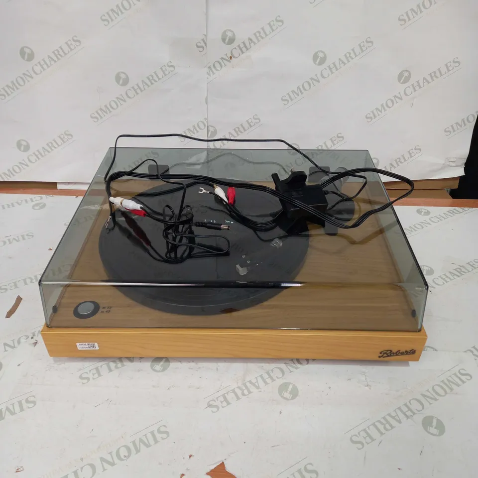 ROBERTS STYLUS BELT DRIVEN TURNTABLE