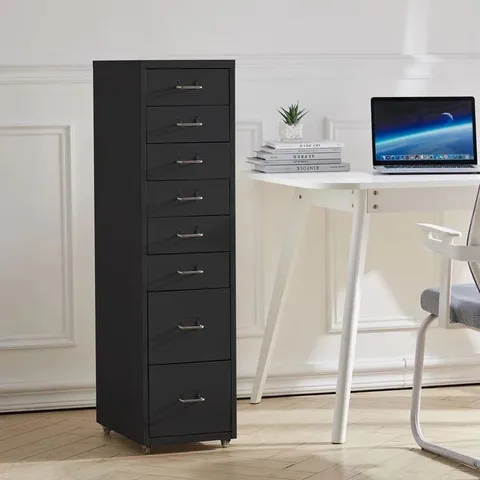 BOXED EUMEKA 28CM WIDE 8-DRAWER FILE CABINET