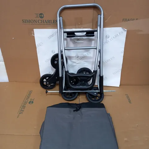 L&L INSULATED SHOPPING TROLLEY IN GREY