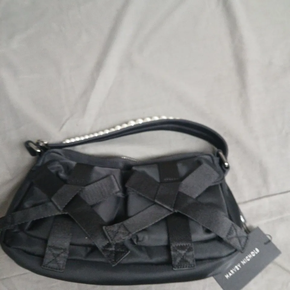 HARVEY NICHOLLS SIMONE ROCHA BEADED BAG BLACK