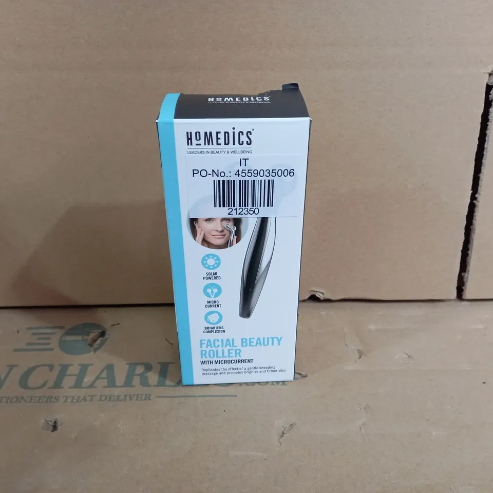 BOXED HOMEDICS FACIAL BEAUTY ROLLER