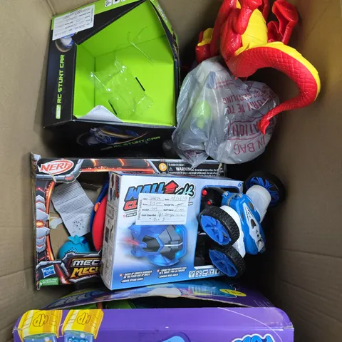 BOX OF APPROX 10 ASSORTED TOYS AND GAMES