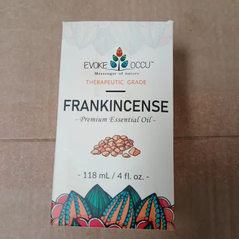 FRANKINCENSE ESSENTIAL OIL – 118 ML (4 FL OZ) – EVOKE OCCU THERAPEUTIC GRADE 