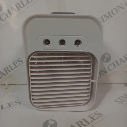 BOXED OUTLET RECHARGEABLE PERSONAL SPACE COOLER FAN