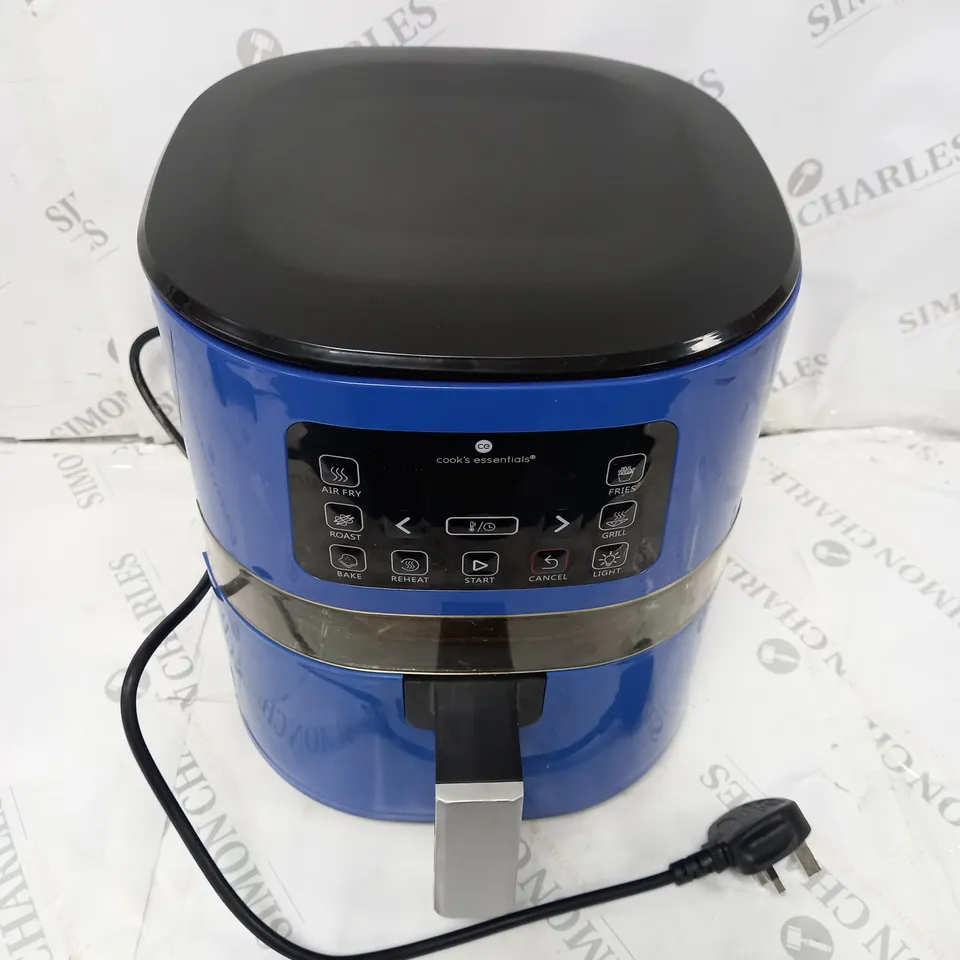 COOK'S ESSENTIALS 4.0L AIR FRYER - SAPPHIRE