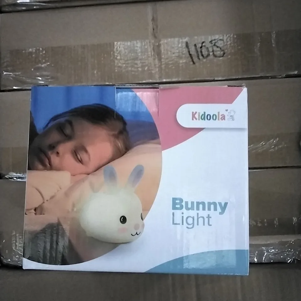 BOXED KIDOOLA BUNNY NIGHT LIGHT 