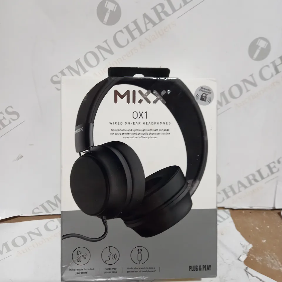 SEALED BOX MIXX OX1 WIRED HEADPHONES 