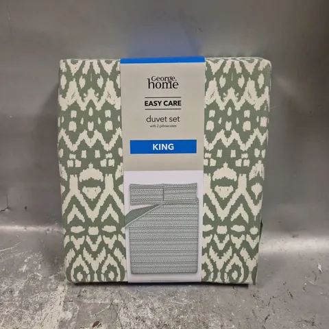 HOME EASY CARE DUVET SET - KING