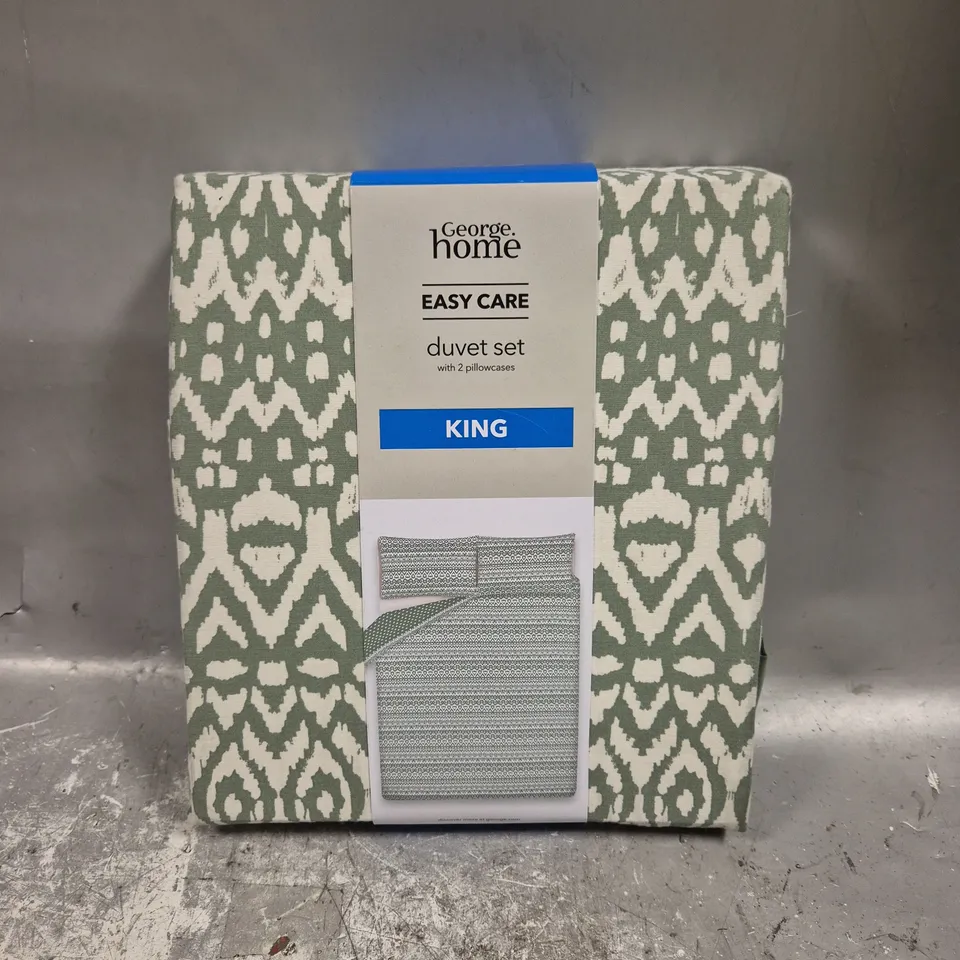HOME EASY CARE DUVET SET - KING 