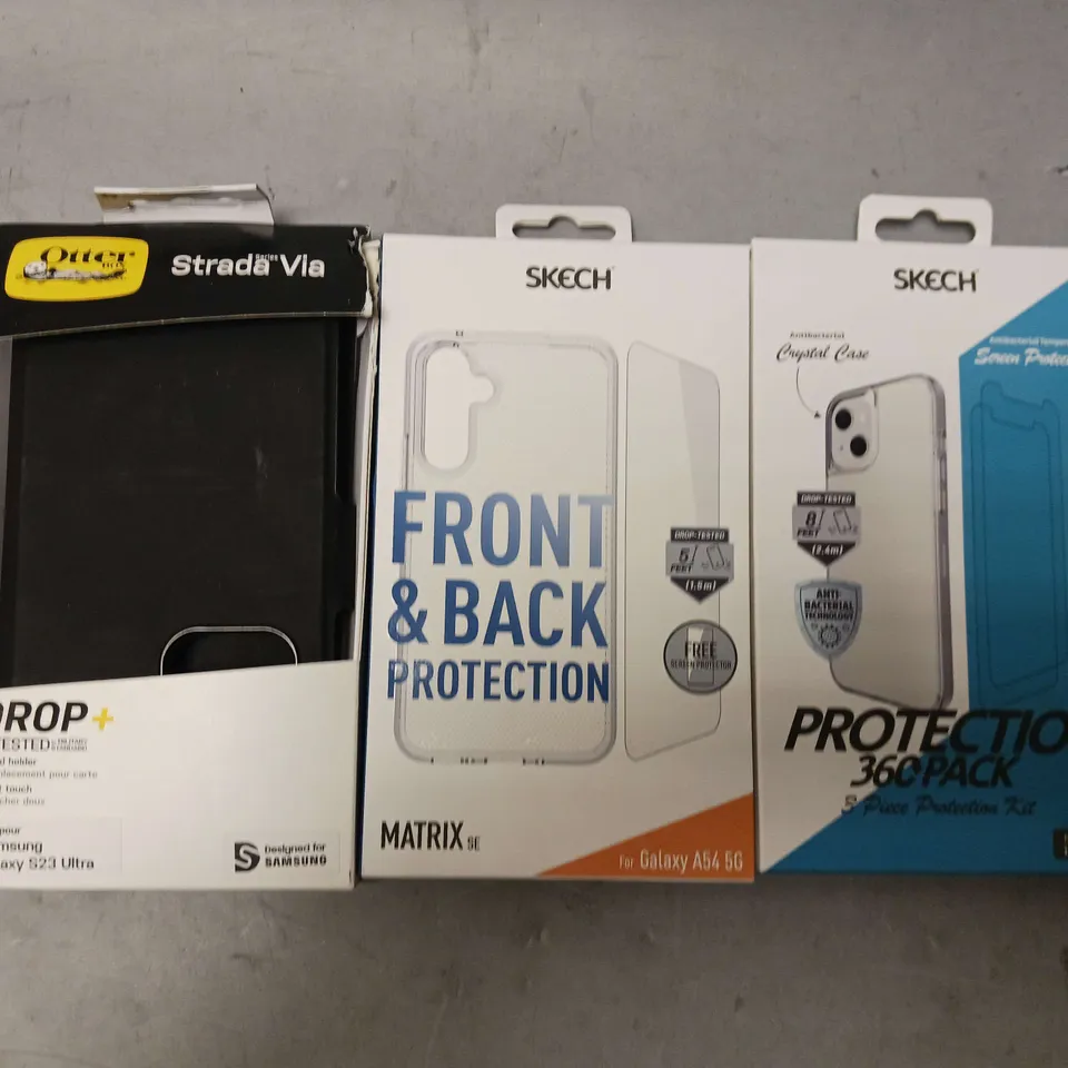 LARGE QUANTITY OF ASSORTED PHONE CASES FOR VARIOUS PHONE MODELS TO INCLUDE APPLE IPHONES, SAMSUNGS, ETC