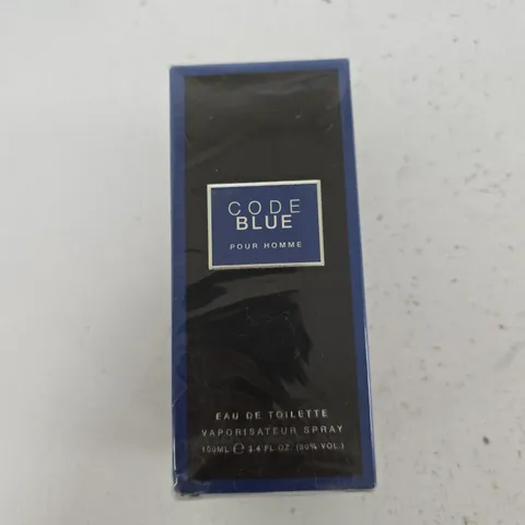 CODE BLUE POUR HOMME EAU DE TOILETTE 100ML – BOXED
