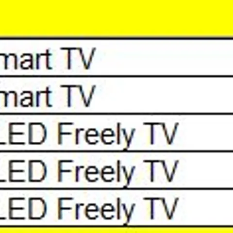 PALLET OF APPROXIMATELY SEVEN ASSORTED UNTESTED RAW RETURN TV'S TO INCUDE;