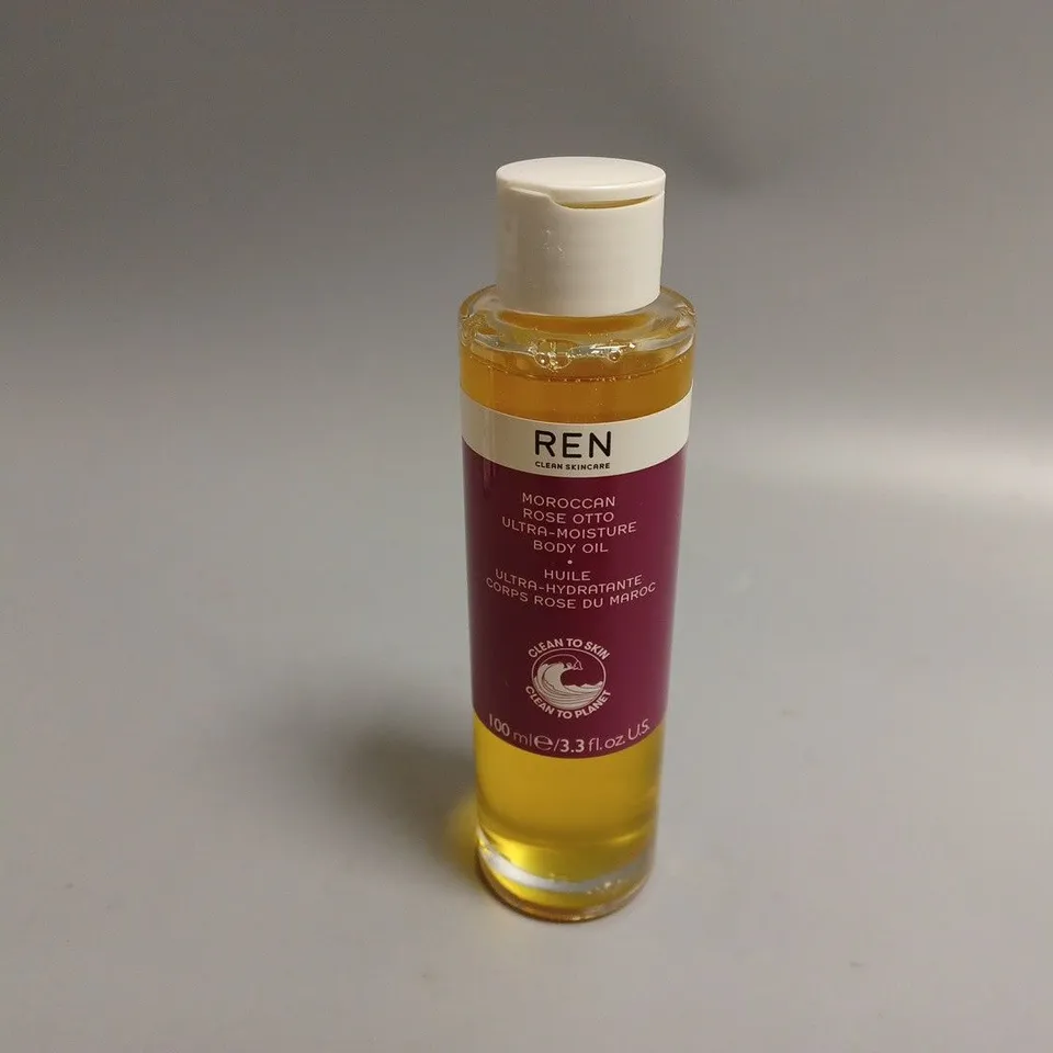 BOXED REN MOROCCAN ROSE OTTO ULTRA-MOISTURE BODY OIL (100ml)