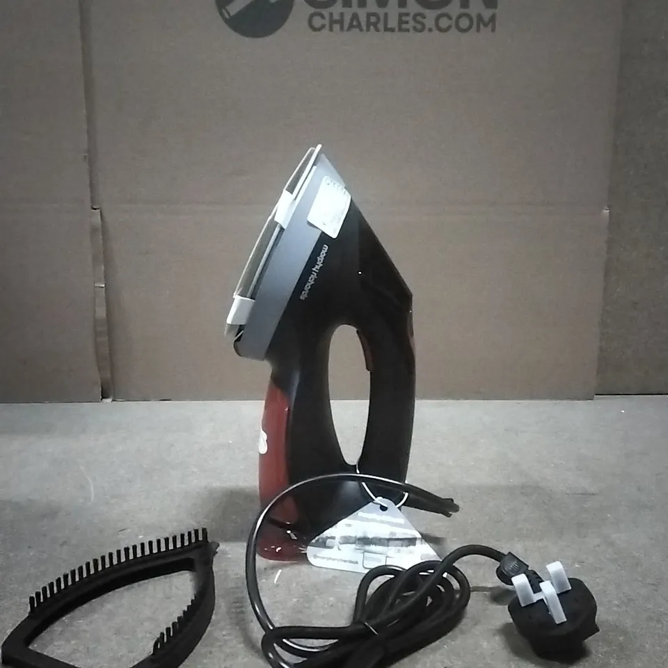 BOXED MORPHY RICHARDS TURBOSTEAM 2 IN 1 GARMENT STEAMER & IRON 