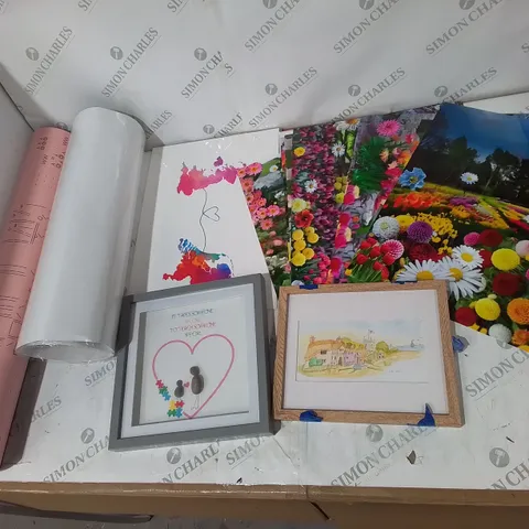 10 ASSORTED PIECES OF ARTWORK