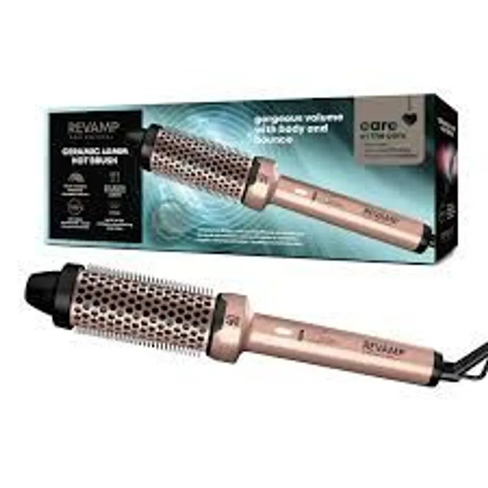 BOXED REVAMP PROFESSIONAL CERAMIC 40MM HOT BRUSH