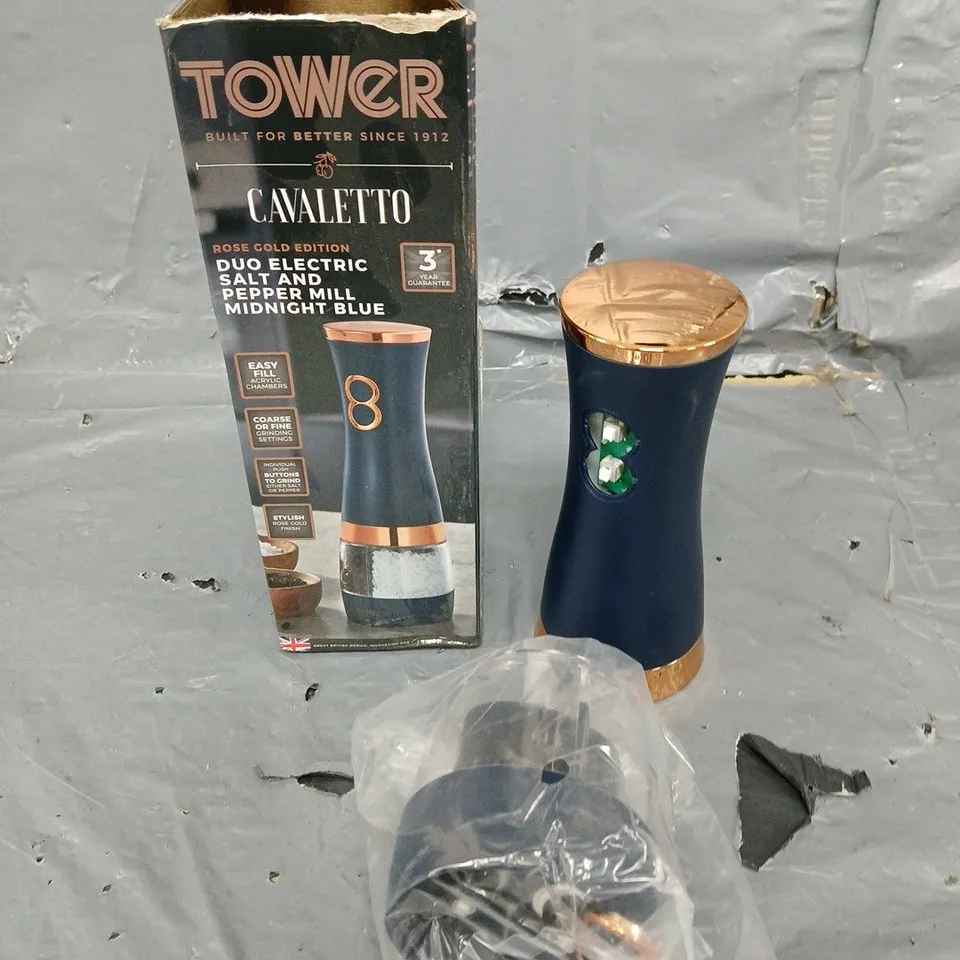 TOWER CAVALETTO SALT AND PEPPER MILL