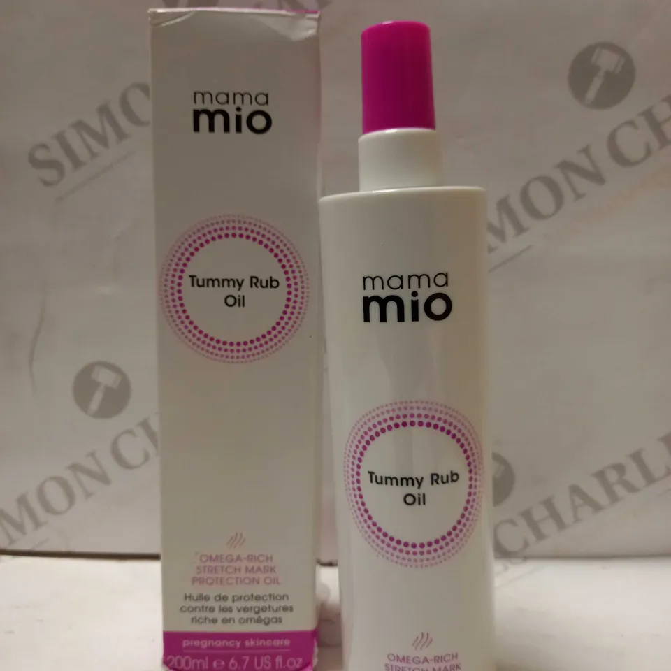 MAMA MIO TUMMY RUB OIL 200ML