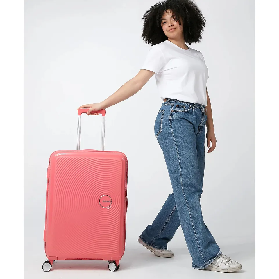 AMERICAN TOURISTER SOUDBOX MEDIUM SUITCASE CORAL