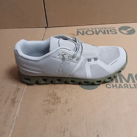 ON RUNNING TRAINERS – GREY MESH, UK SIZE 8 BOXED