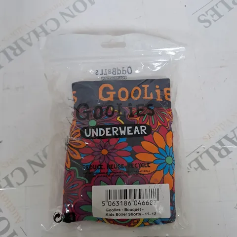 ODDBALLS GOOLIES - KIDS BOXER SHORTS SIZE 11-12 YEARS