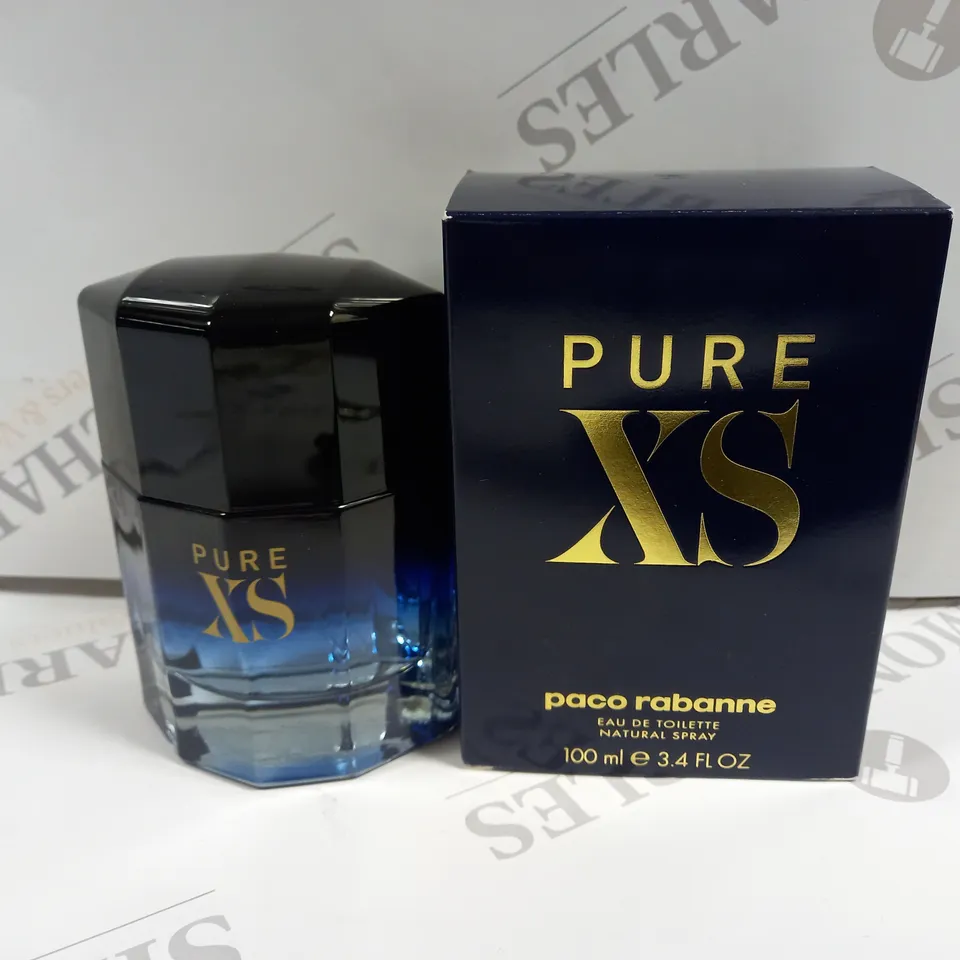 BOXED PACO RABANNE PURE XS EAU DE TOILETTE 100ML
