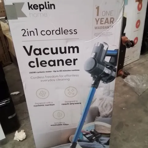 BOXED KEPLIN 2IN1 CORDLESS VACUUM CLEANER 