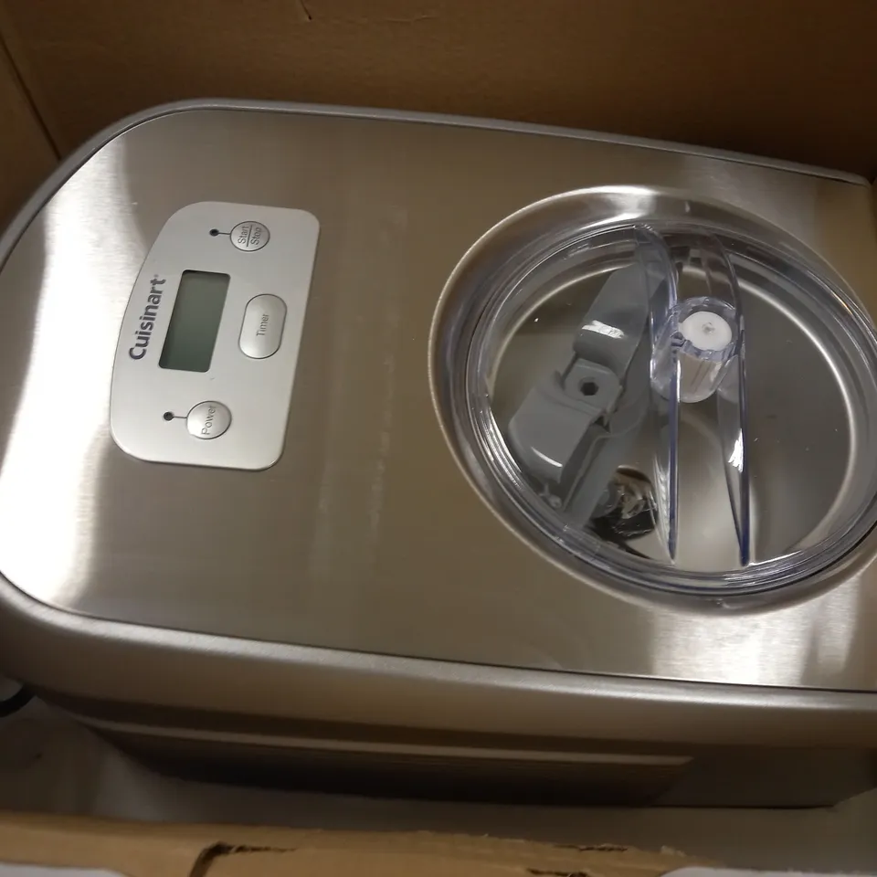 CUISINART ICE CREAM & GELATO PROFFESSIONAL FREEZE BOWL 