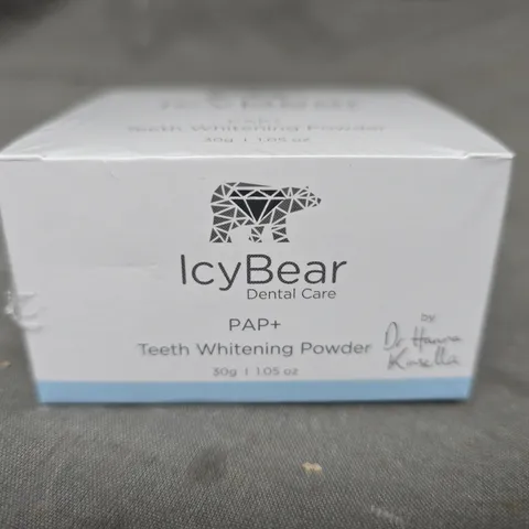 SEALED ICY BEAR PAP+ TEETH WHITENING POWDER 30G