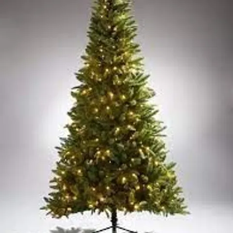 BOXED 7FT GRIZEDALE PRE-LIT CHRISTMAS TREE - COLLECTION ONLY