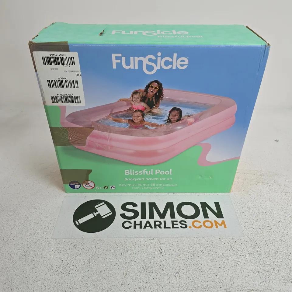 BOXED FUNSICLE BLISSFUL POOL IN PINK