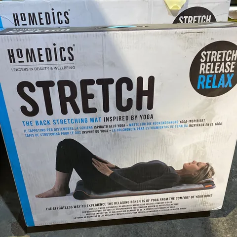 BOXED HOMEDICS STRETCH THE BACK STREATCHING MAT