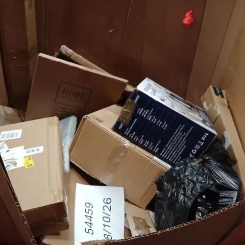 PALLET OF ASSORTED HOUSEHOLD GOODS AND PRODUCTS TO INCLUDE;CARPET CLEANER, PHOTO FRAME,SOLAR BATTERY CHARGER
