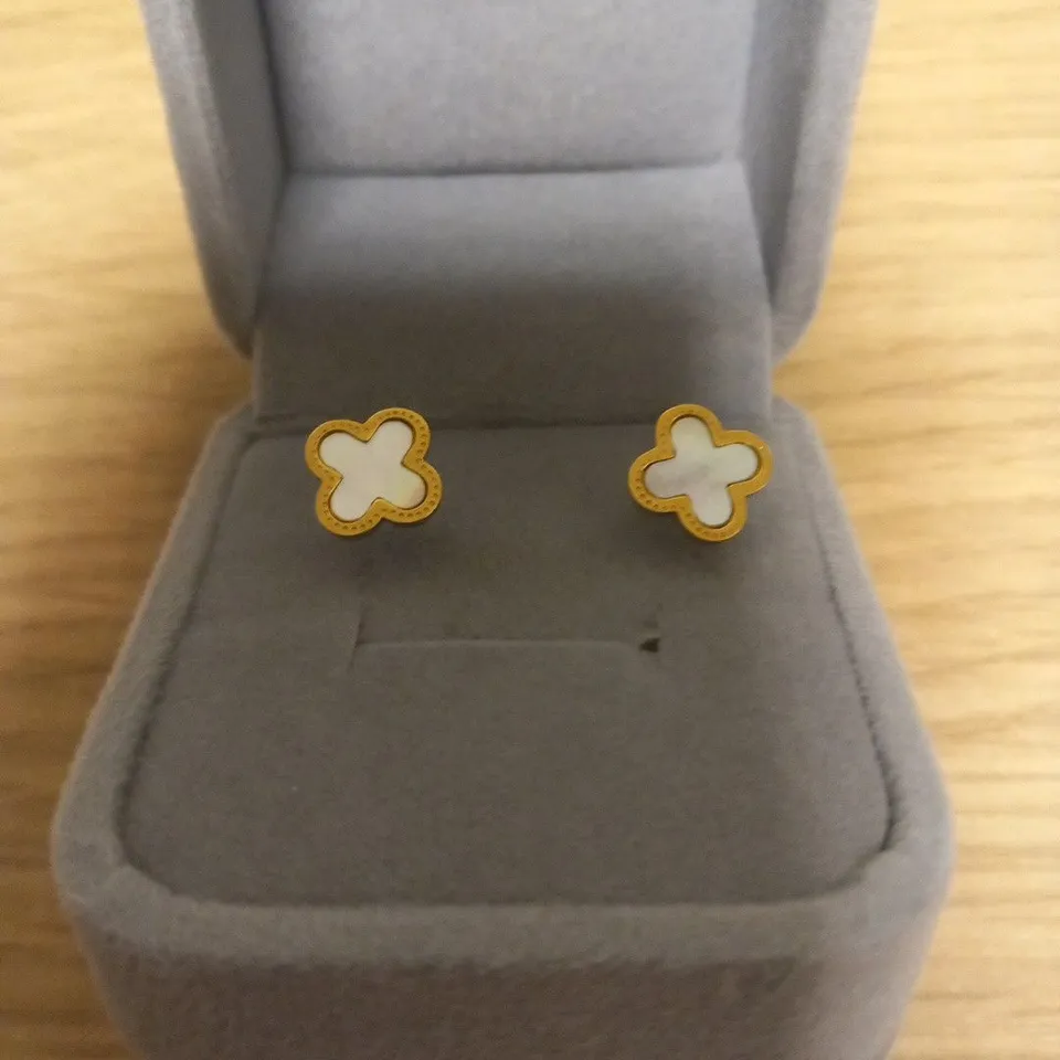 BOXED SAY IT WITH DIAMONDS LUCK COLLECTION EARRINGS
