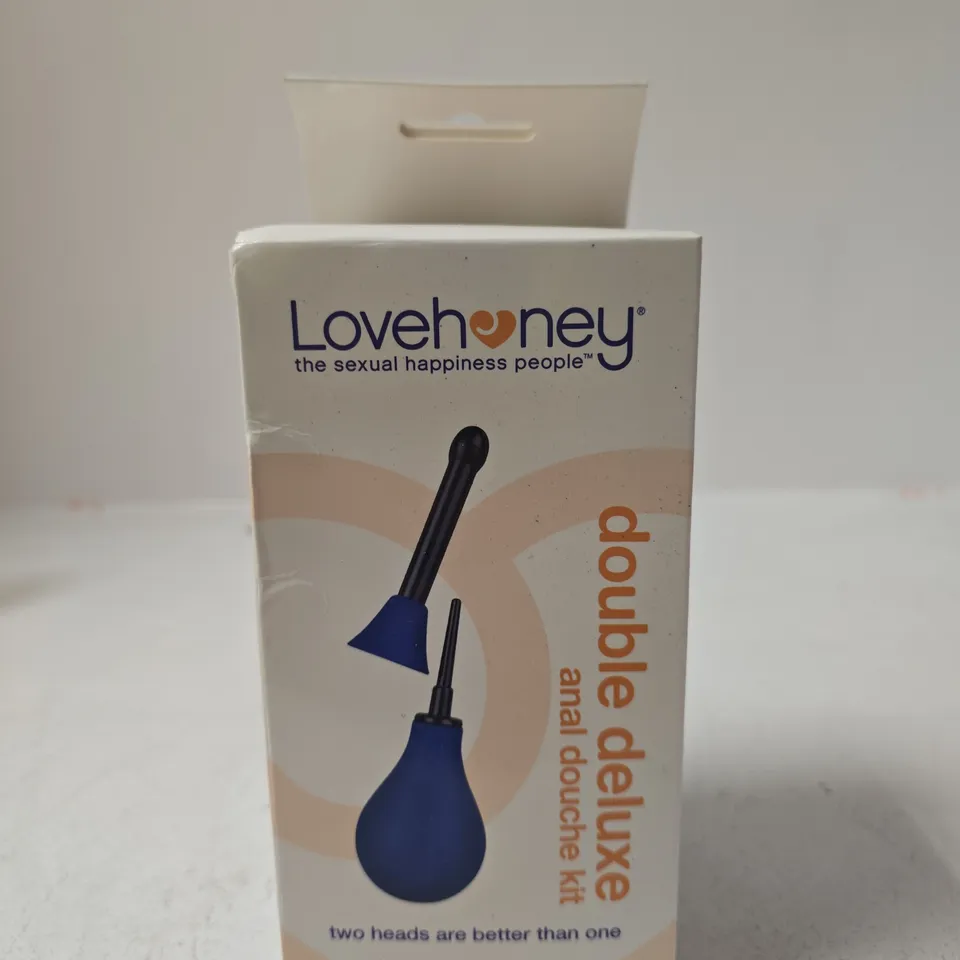 LOVEHONEY DOUBLE DELUXE ANAL DOUCHE KIT