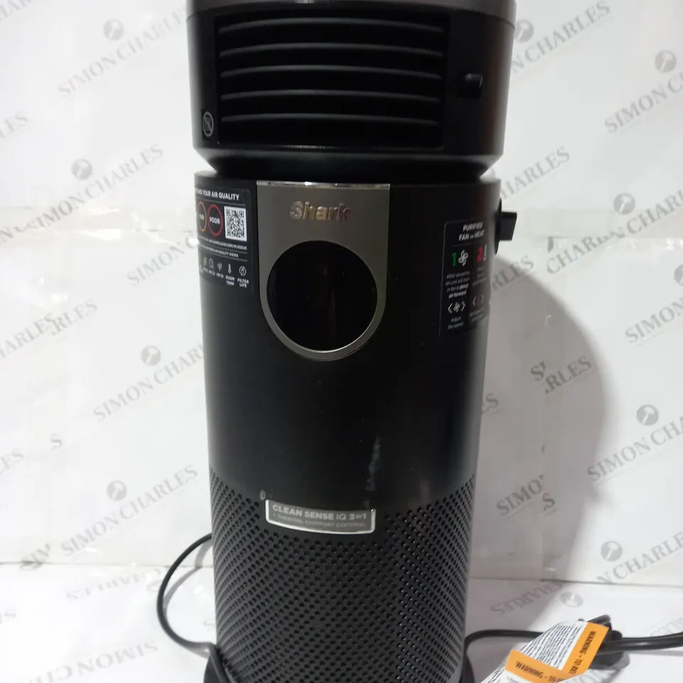 BOXED SHARK 3-IN-1 AIR PURIFIER, HEATER & FAN HC450