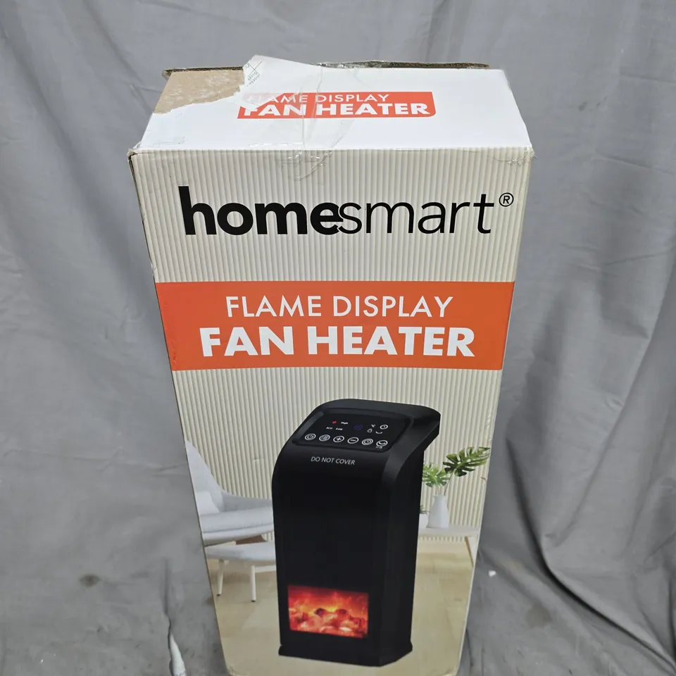 BOXED HOMESMART FLAME DISPLAY FAN HEATER
