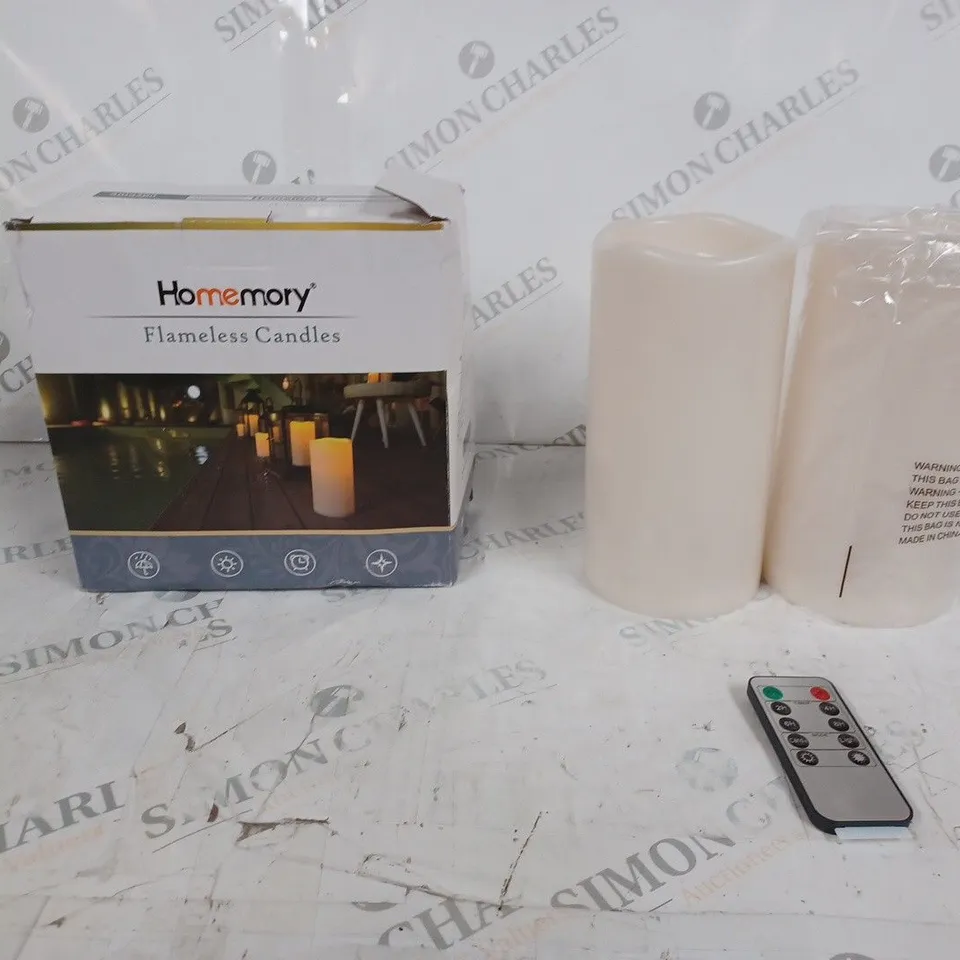 HOMEMORY FLAMELESS CANDLES 