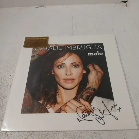 SIGNED NATALIE IMBRUGLIA MALE VINYL 