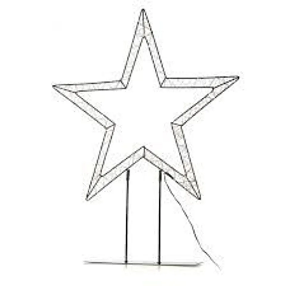 HOME STORIES PRE LIT TWINKLING DECOR ON STANDS
