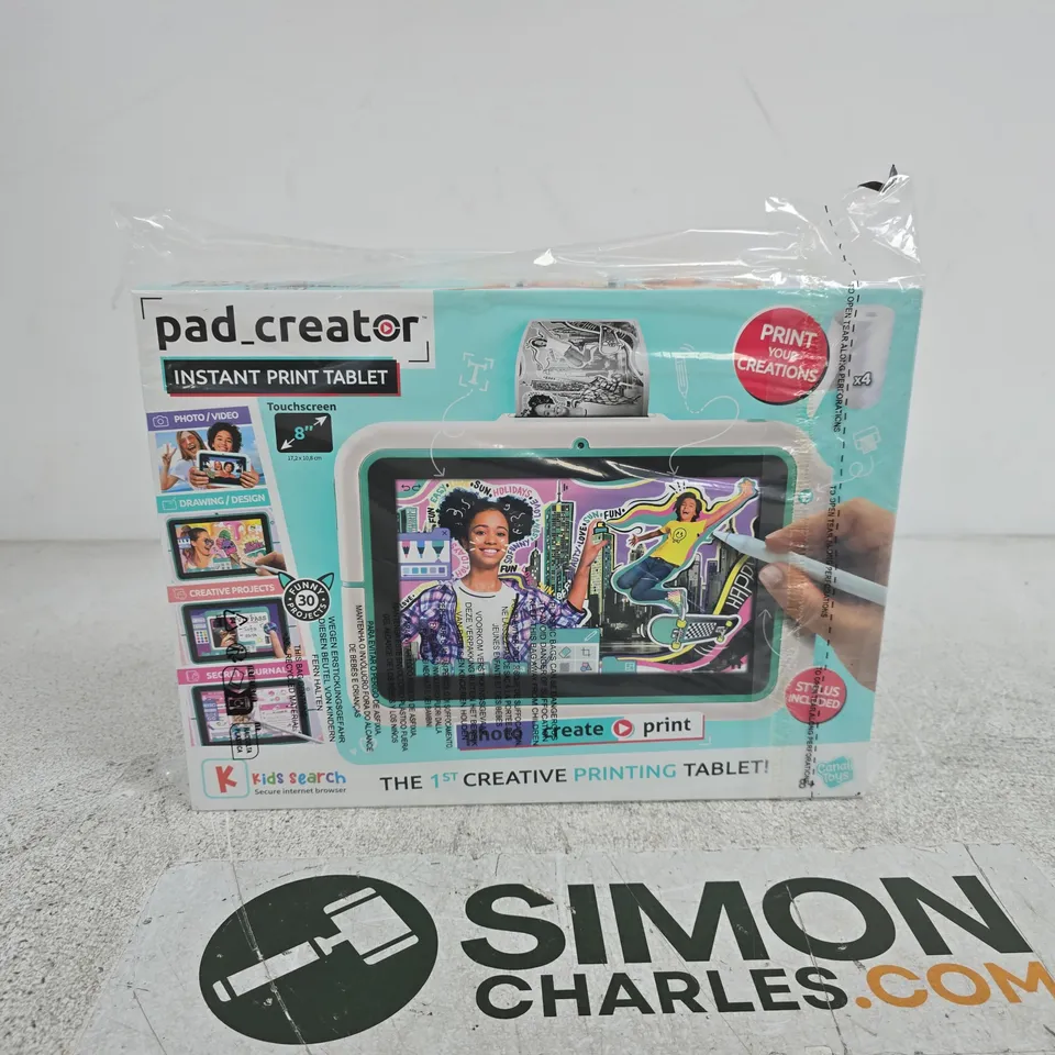BOXED PAD_CREATOR INSTANT PRINT TABLET