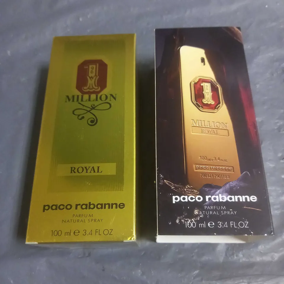 BOXED AND SEALED PACO RABANNE 1 MILLION ROYAL PARFUM 100ML